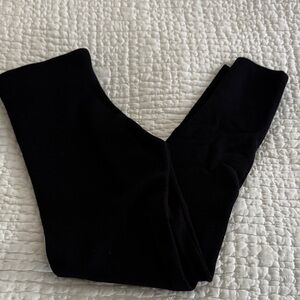 Banana Republic black sweater leggings.